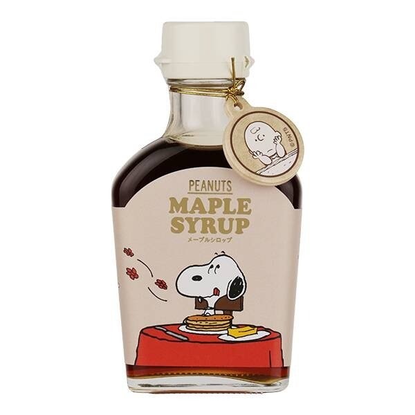「クインビーガーデン スヌーピー メープルシロップ(1490円)」