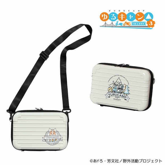 ゆるキャン△ SEASON3』 とWORKMANがコラボしたミニキャリーポーチ