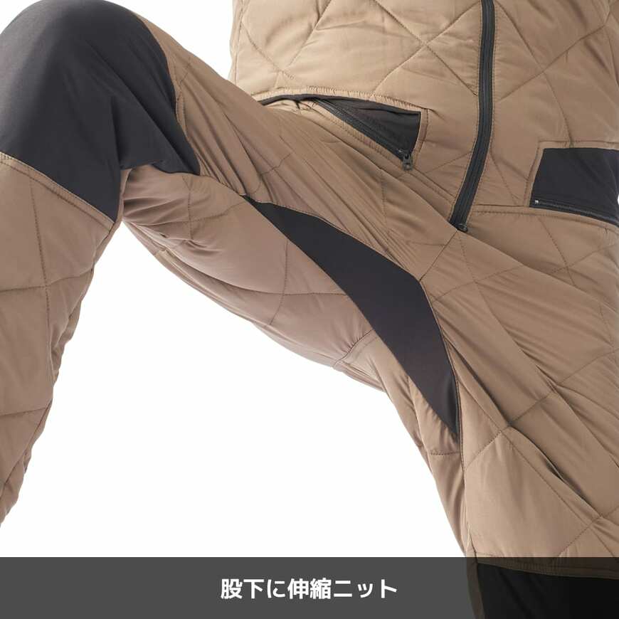 出所：ワークマン公式オンラインストア ウォームインナースーツ袖付き