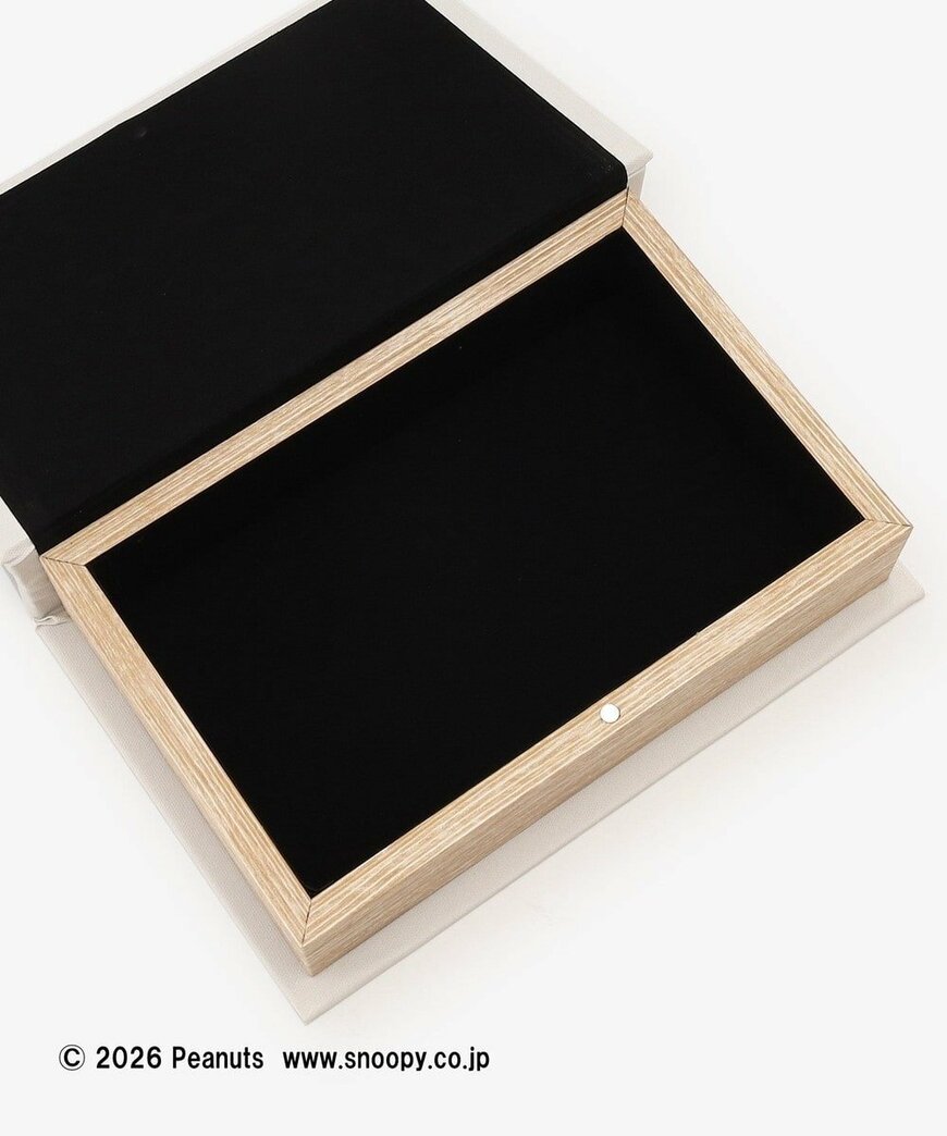 アフタヌーンティー公式通販　ブック型小物入れ/PEANUTS（中）