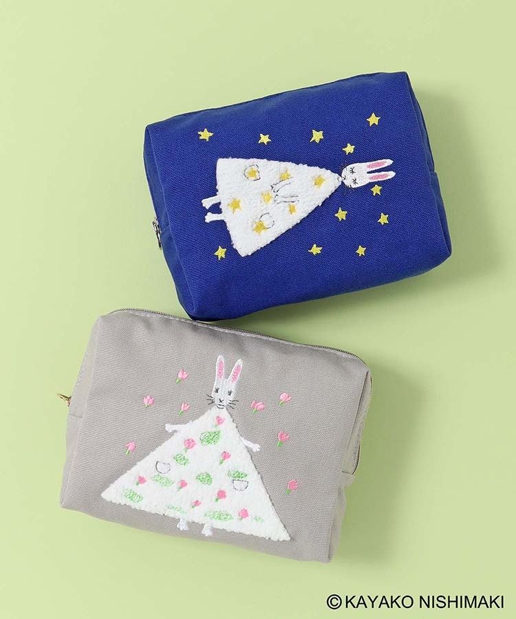 ブルーブルーエ公式　わたしのワンピースサガラ刺繍ペンケース