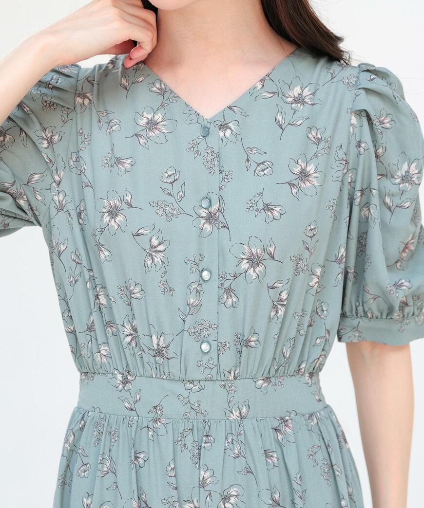 ハニーズ、後リボンワンピース画像