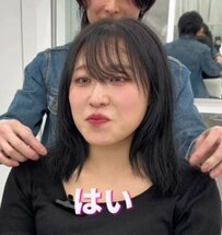 「肩幅が広い」と気にする女性が人生初ショートに挑戦　おしゃれなウルフヘアに称賛集まる