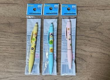 ダイソーで「たまごっちデザインのシャーペン」をゲット！懐かしい