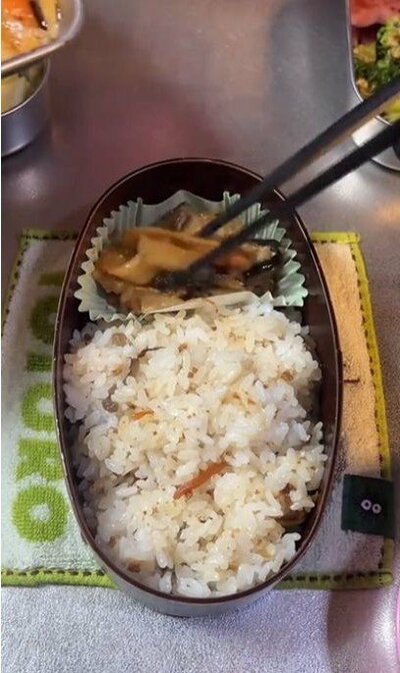 ご飯がたっぷり