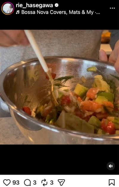 長谷川理恵のInstagram投稿
