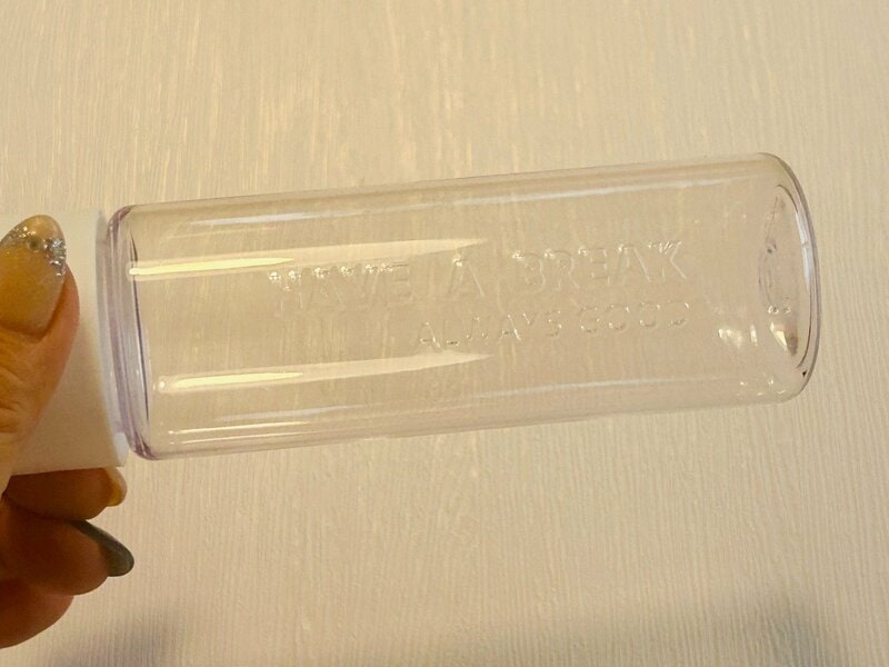 【キャンドゥ】丸型マイクロボトル筆者撮影写真