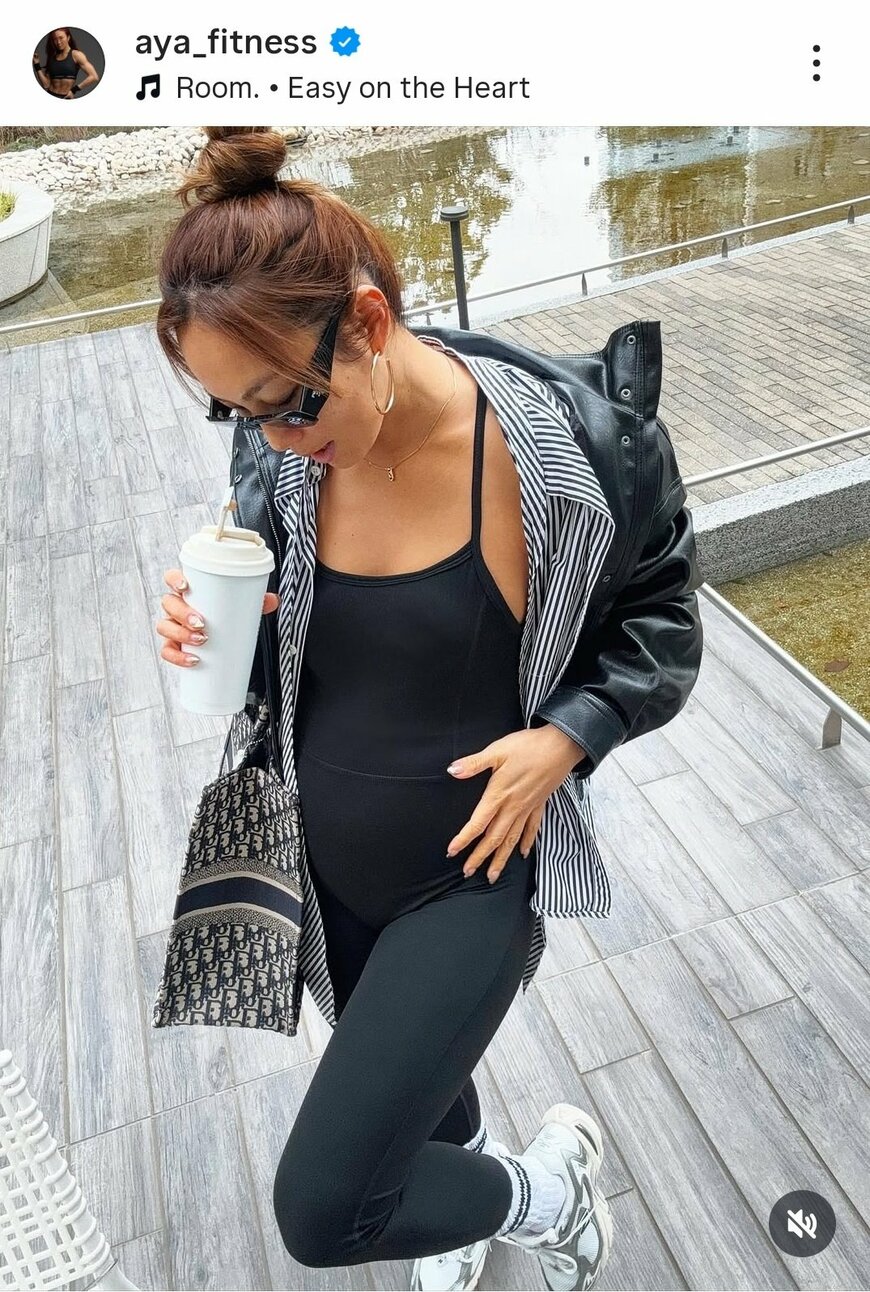 出所：AYAのInstagram（＠aya_fitness）参照日：2026年2月24日