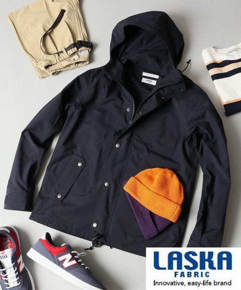 ジャーナルスタンダード – LASKAスリムマウンテンパーカー ¥19,440（税込）