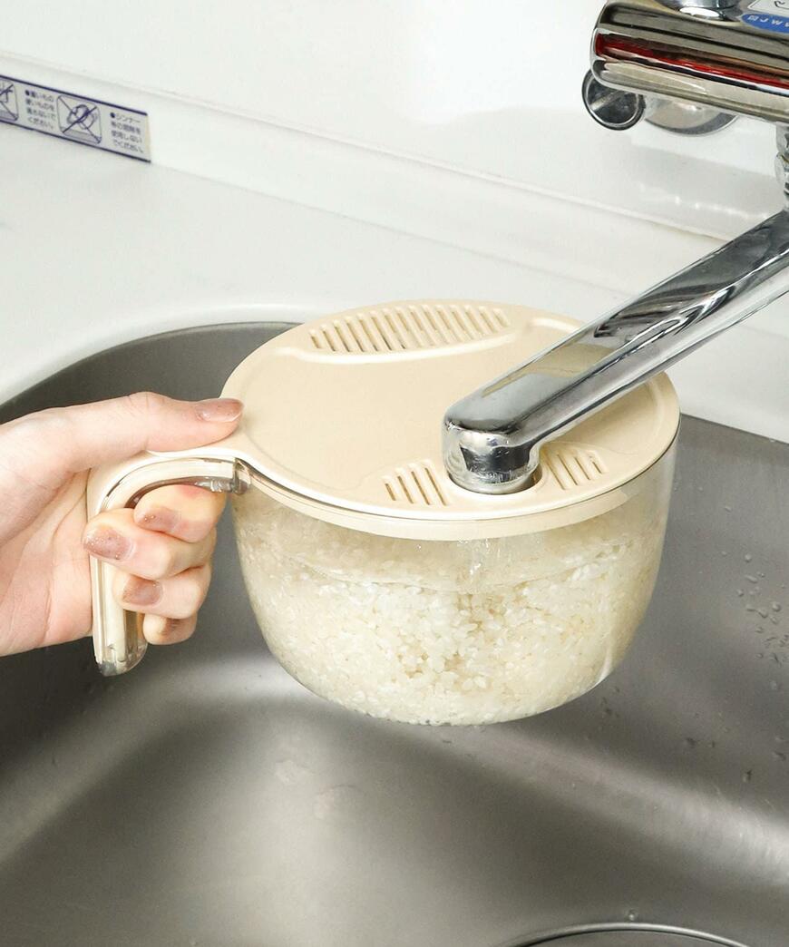 出所：パルグループ公式ファッション通販サイト 3COINS 《米とぎから水切りまで》米洗いストレーナー／KITINTO