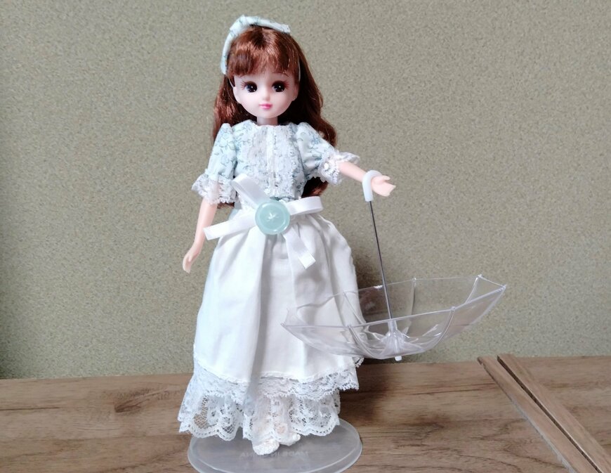 筆者撮影（セリア、ミニチュア傘）