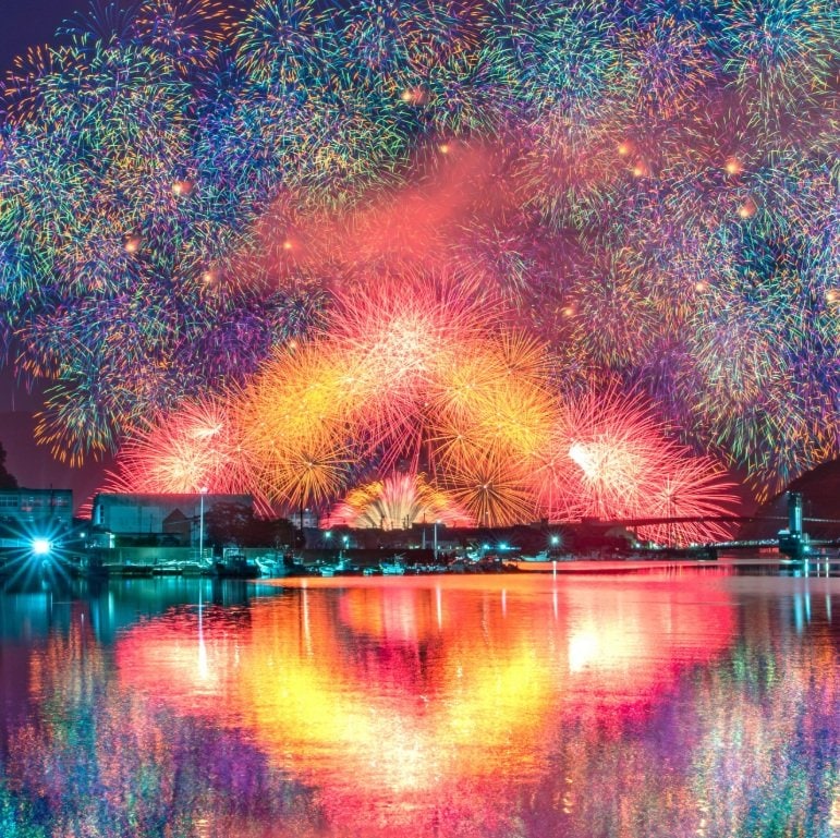 花火の様子