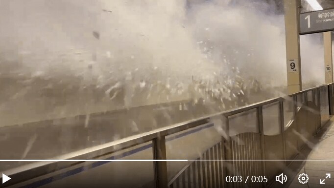 雪󠄁の北陸新幹線三段トラップ・その3