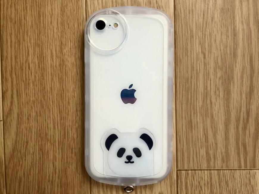 セリア「クマ＆パンダ スマートフォン用ストラップ」