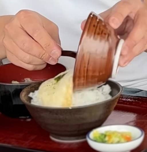 「道の駅いまい恵みの里」で食べる朝食「とろろご飯」