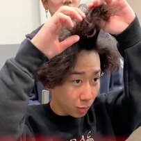 「ナチュラルにしてほしい」パーマをかけた髪が伸びてしまった男性　期待以上の仕上がりに「めっちゃ良い」
