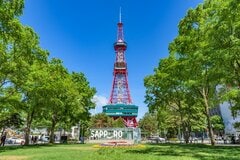 混雑した札幌中心部から長閑な公園へ…人気バラエティ番組の聖地に「思わず反応」「あの人たちが見える」
