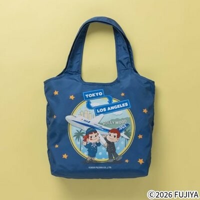 ＜ANAオリジナル＞PEKO for ANA　パッカブルエコバッグ（LA)