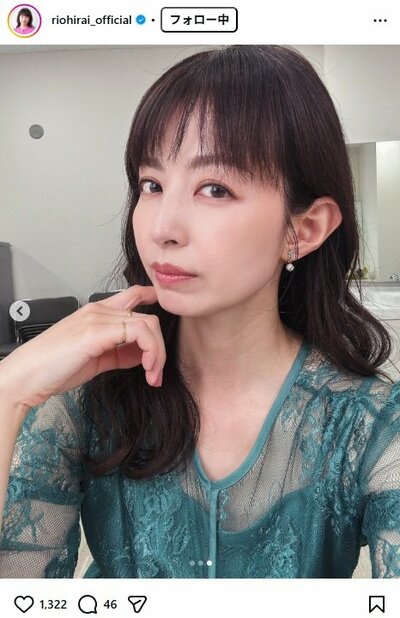 平井理央のInstagram投稿