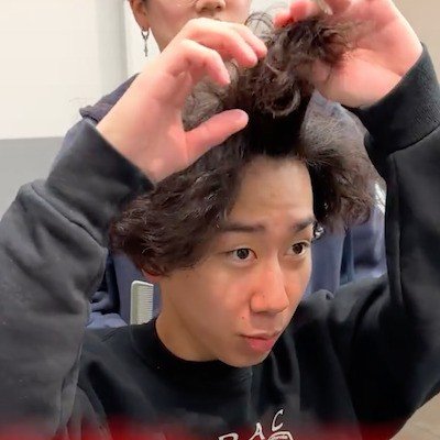 「ナチュラルにしてほしい」パーマをかけた髪が伸びてしまった男性　期待以上の仕上がりに「めっちゃ良い」