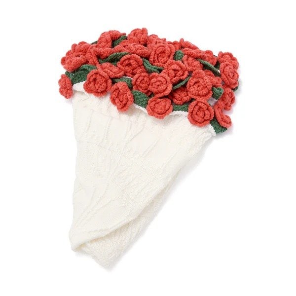 丸めるだけでまるで花束のような見た目に変身