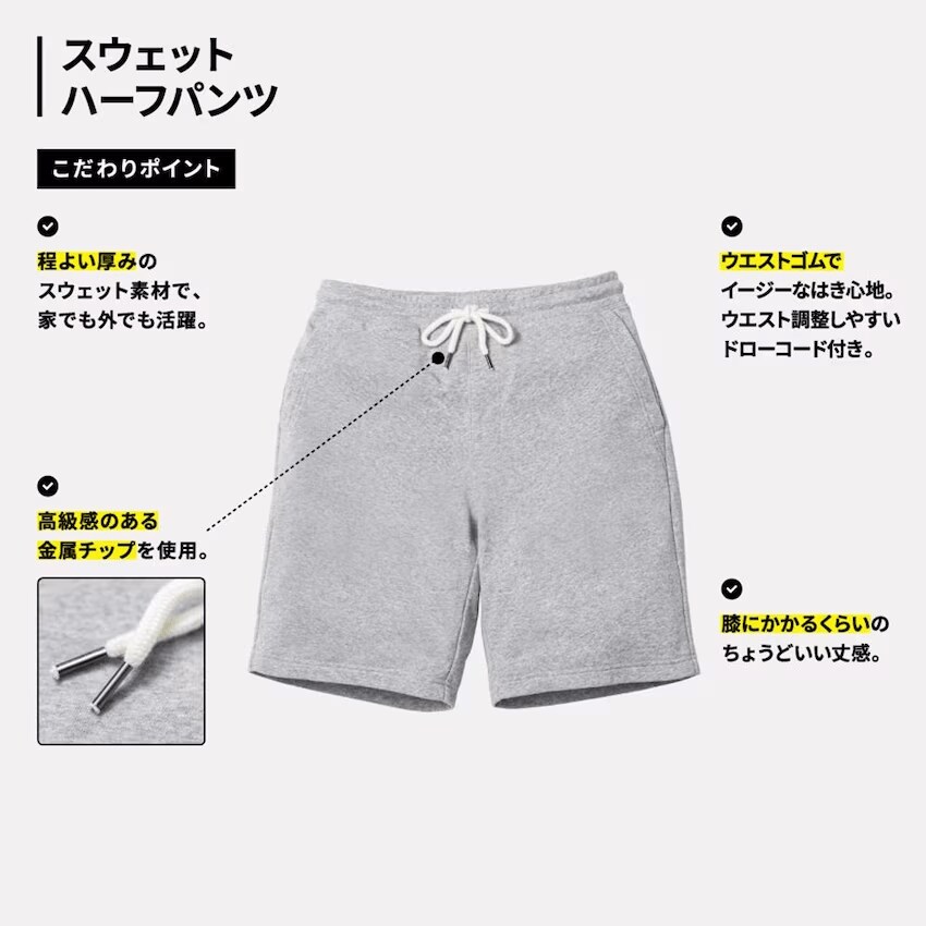 画像出所：GU公式通販サイト