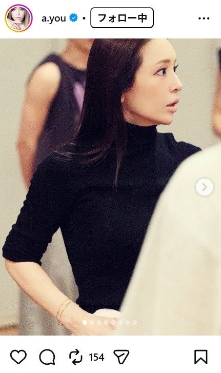 出所：浜崎あゆみのInstagram（＠a.you） 参照日：2025年12月29日