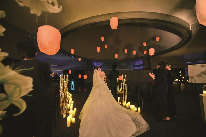 出所：株式会社リクルート「ふくらP・高山 一実夫妻が東京都庁展望室で絶景ナイトウエディング！ 挙式姿を初公開」