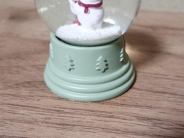 筆者撮影（ダイソー、スノーボール（北欧））