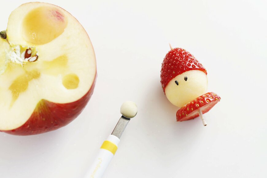 1 りんごのくり抜き