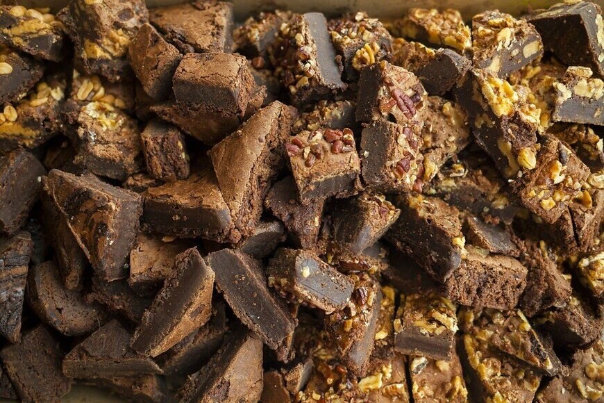 ブラウニー（チョコレート・ケーキ）に、大麻樹脂を入れて焼いたスイーツは濃厚な味がするため、大麻喫煙に劣らず人気がある。（画像提供：フリー画像／MaxPixel）