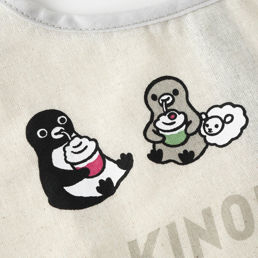 出所:紀ノ国屋公式 Suicaのペンギン コットンバッグ グレー