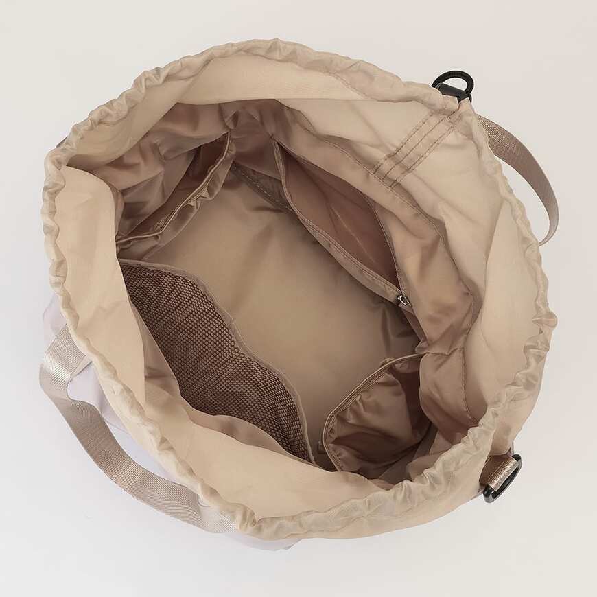 ワークマン公式オンラインストア　撥水巾着トートバッグ（内）