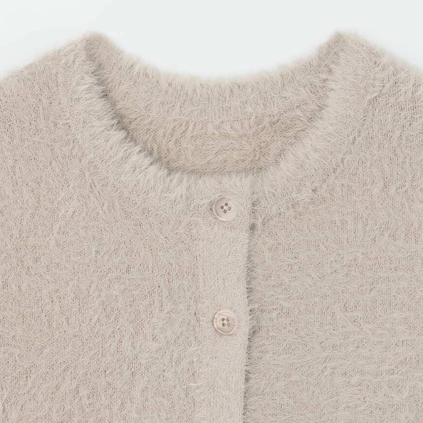 ワークマン公式　レディースシャギークルーカーデガン