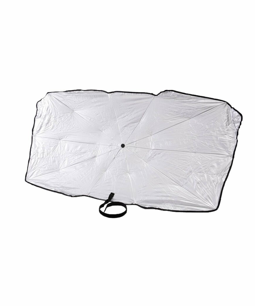 3COINS公式　《開くだけで簡単設置！》傘式サンシェード