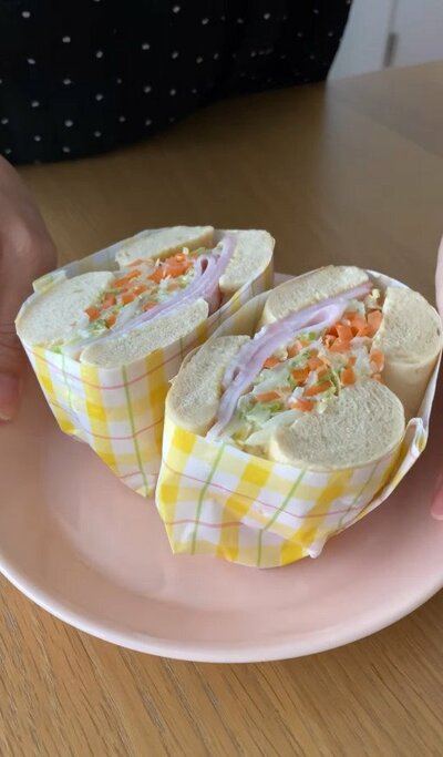 手作りサンドイッチ