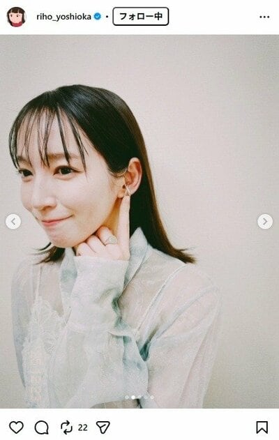 吉岡里帆のInstagram投稿