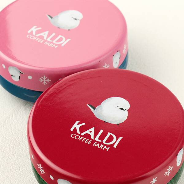 商品ラベルをはがすとその下にもちょこんと佇むシマエナガのイラストが。