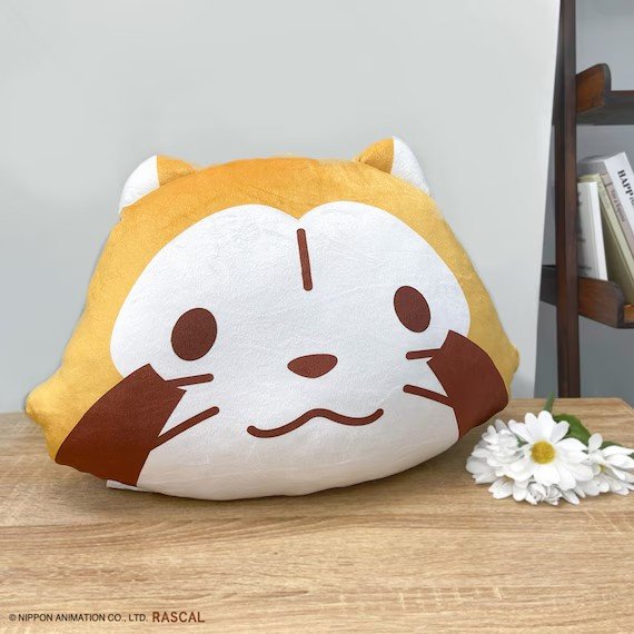 インパクト抜群のフェイスクッション