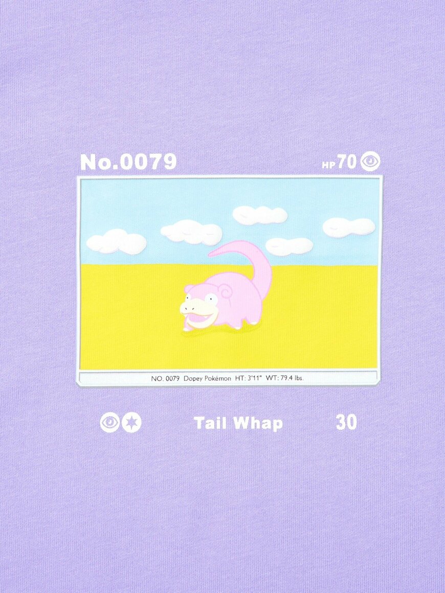 出所：ユニクロ公式　ポケモン UT（71 PURPLE）