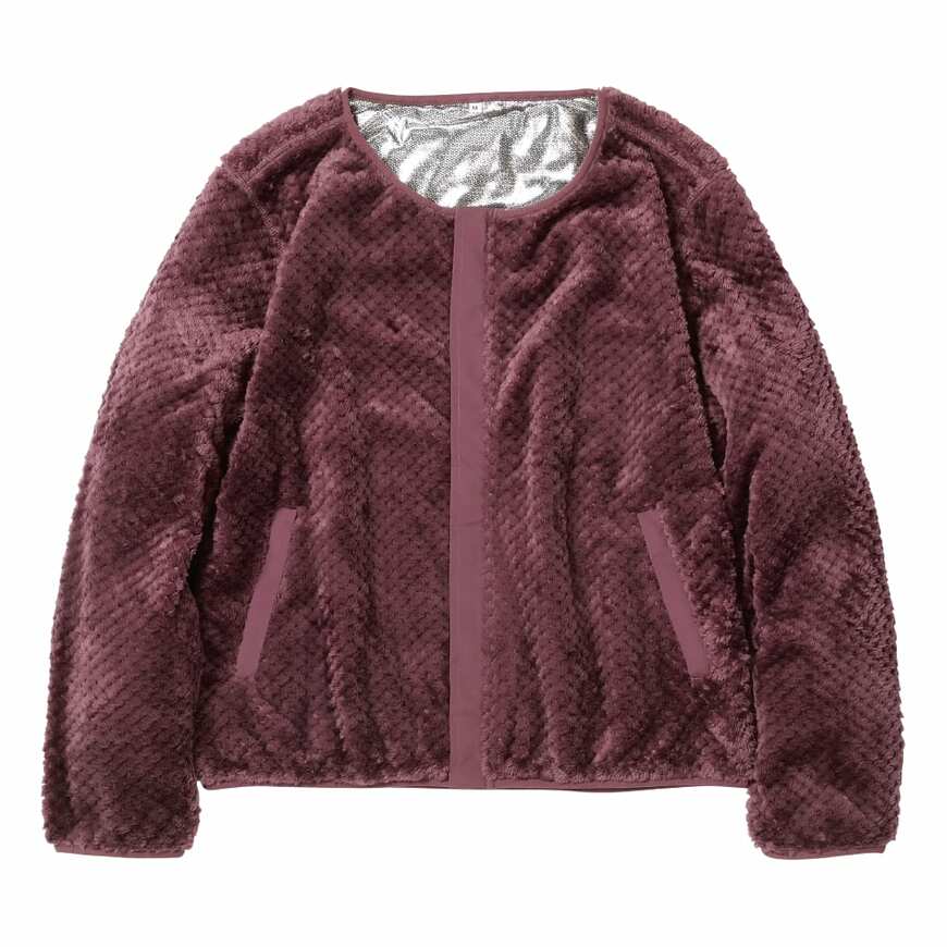 出所：ワークマン公式オンラインストア レディースダイヤフリースカーデガン