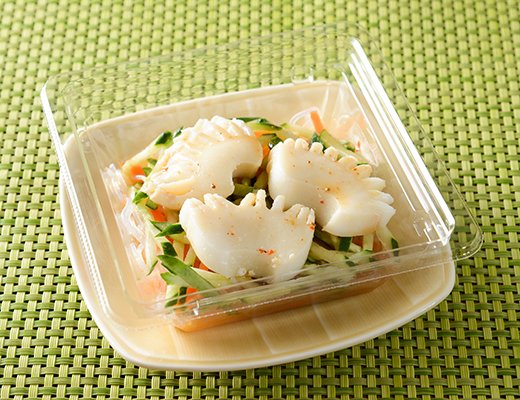 ローソンの新商品:いかのピリ辛春雨サラダ