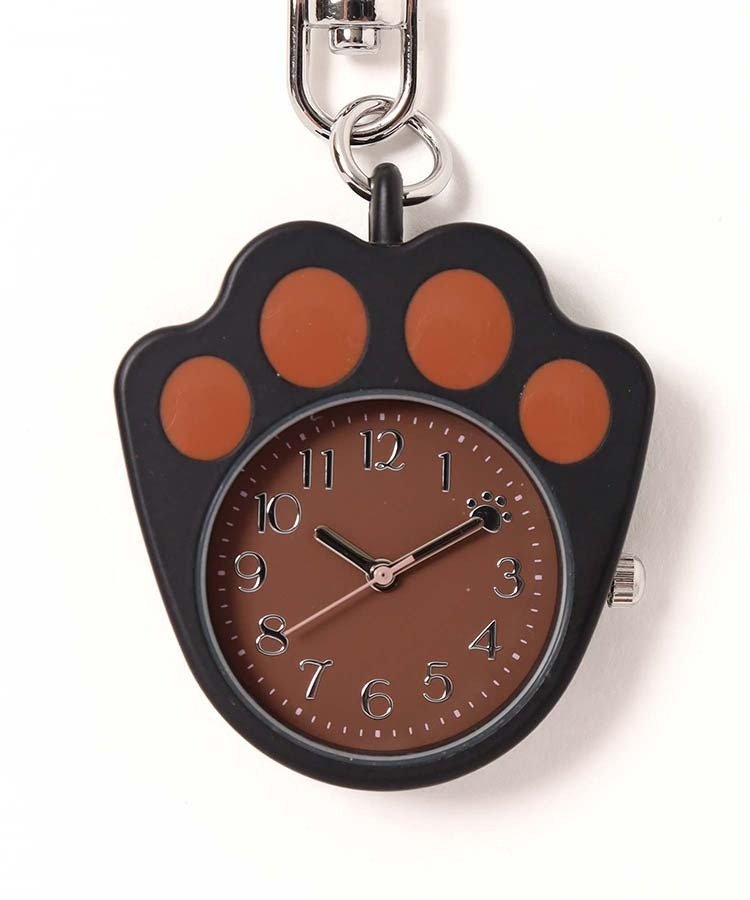 ブルーブルーエ公式　肉球キーホルダーウォッチ