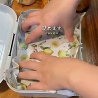 「天才！」口いっぱいに具材を挟んだ食いしん坊な【サンドイッチ弁当】が可愛いと話題