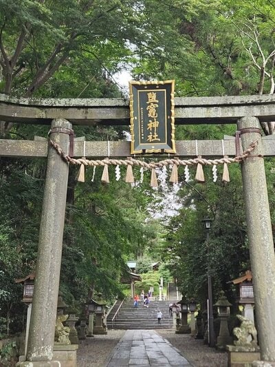 鹽竈神社の鳥居