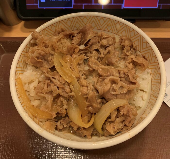 【すき家】牛丼「つゆだくだく」