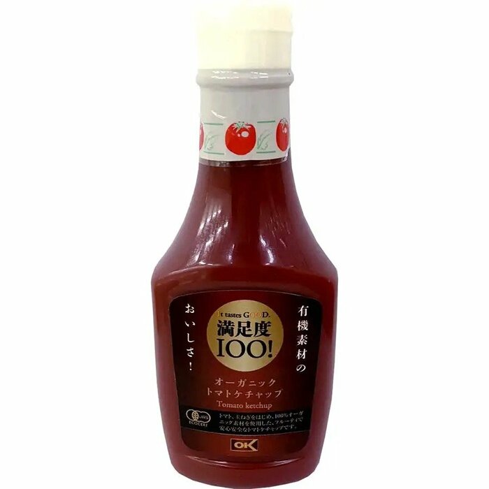 満足度100 オーガニックトマトケチャップ 300g