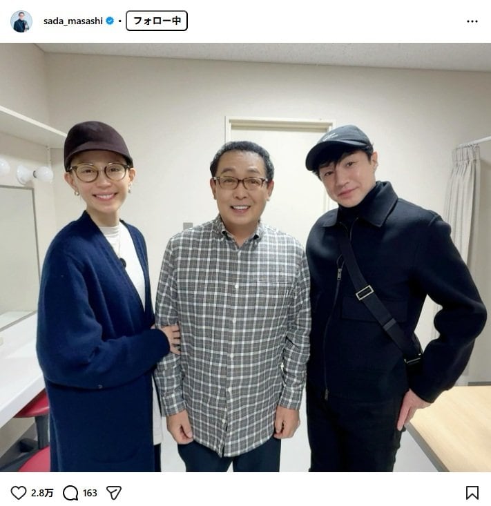 出所：さだまさしのInstagram（＠sada_masashi）　参照日：2025年11月25日
