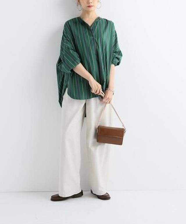 JOURNAL STANDARD - スラブバックサテンワイドテーパードパンツ ¥14,040（税込）