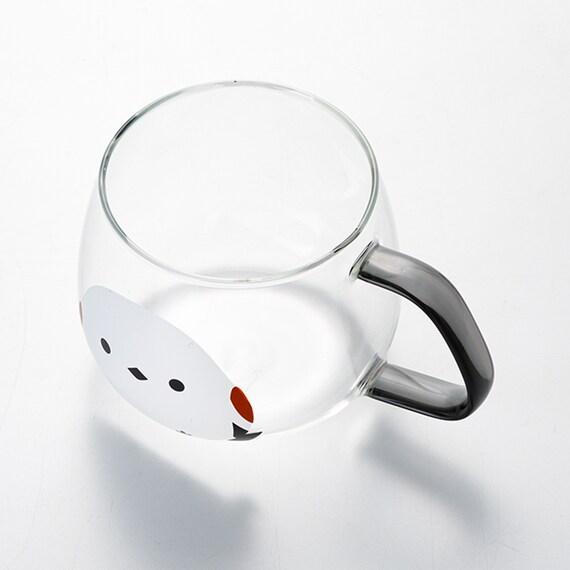 出所：ニトリ公式通販ニトリネット 【デコホーム商品】耐熱ガラスマグ(シマエナガ DN04)